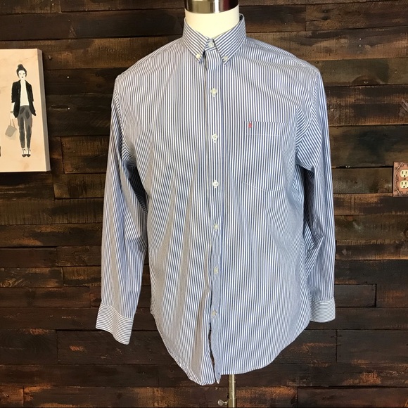 IZOD Non-Iron Stretch Dress Shirt - Picture 1 of 6